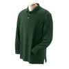 Devon & Jones Men's Forest Pima Pique Long-Sleeve Polo