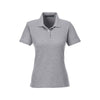 Devon & Jones Women's Grey Heather Drytec 20 Performance Polo