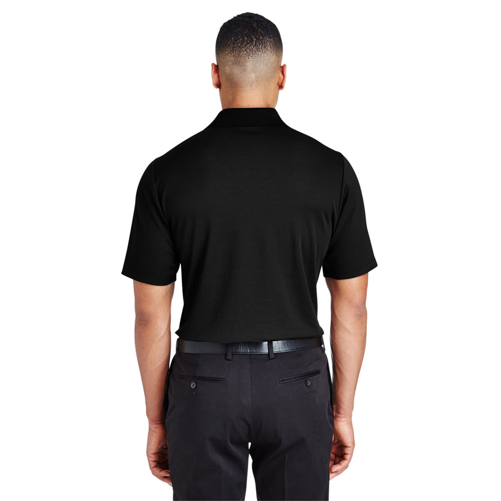 Devon & Jones Men's Black CrownLux Performance Polo