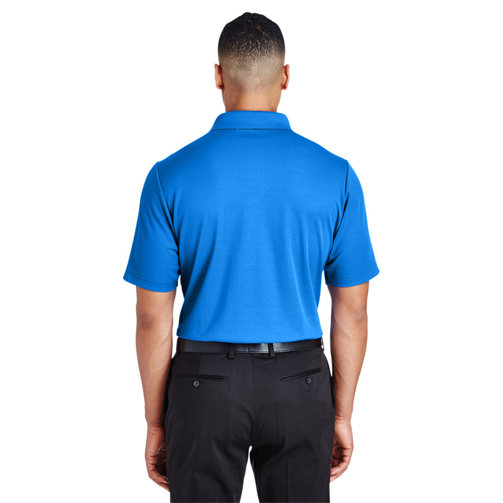 Devon & Jones Men's French Blue CrownLux Performance Polo