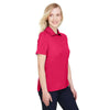 Devon & Jones Women's Red CrownLux Performance Range Flex Polo