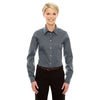 Devon & Jones Women's Graphite Crown Collection Solid Stretch Twill