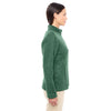 Devon & Jones Women's Forest Heather Bristol Full-Zip Sweater Fleece Jacket