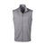 Devon & Jones Men's Dark Grey Heather Newbury Melange Fleece Vest