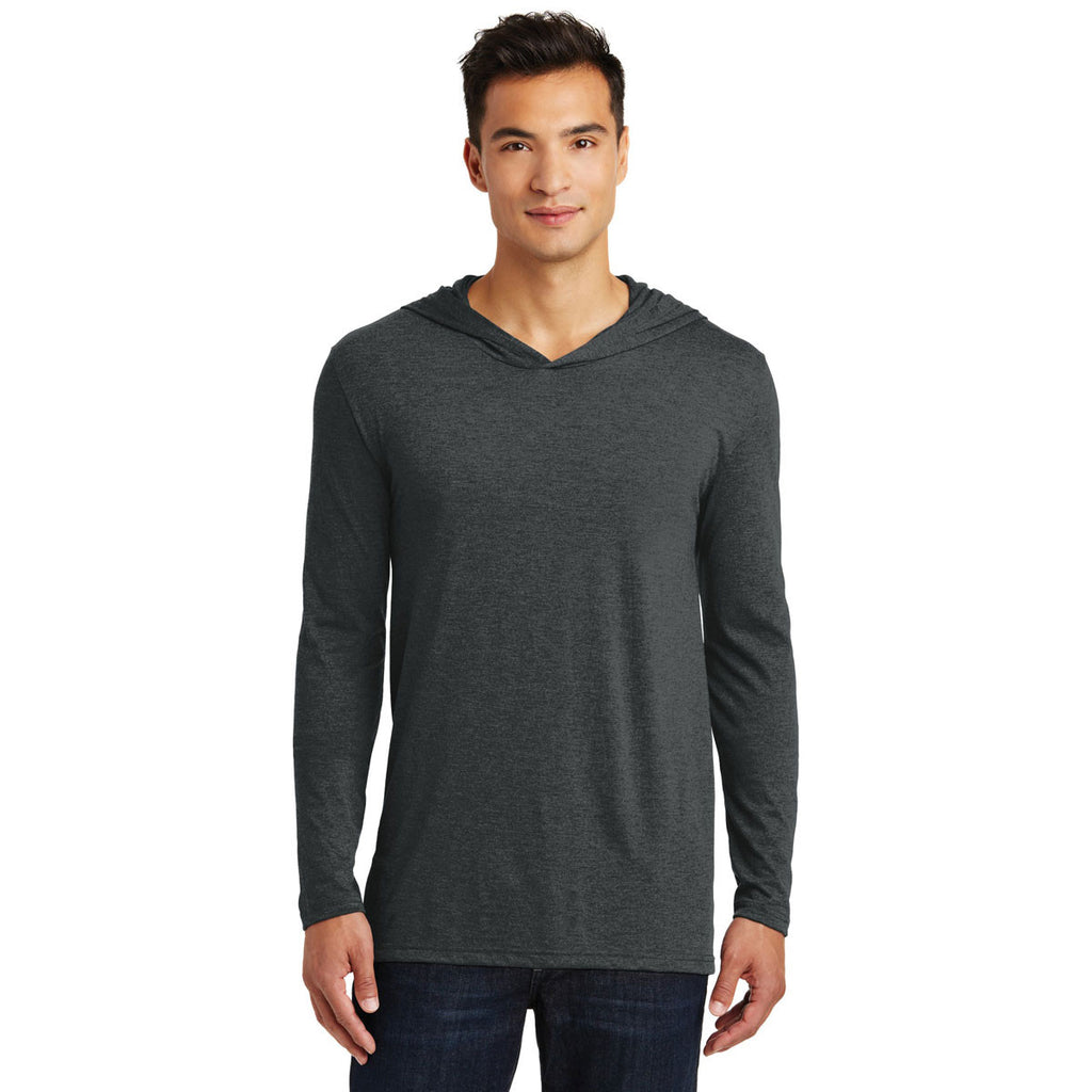 District Men's Black Frost Perfect Tri Long Sleeve Hoodie