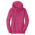 District Women's Heathered Pink Azalea Lightweight Fleece Hoodie