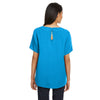 Devon & Jones Women's Ocean Blue Perfect Fit Boat-Neck Blouse