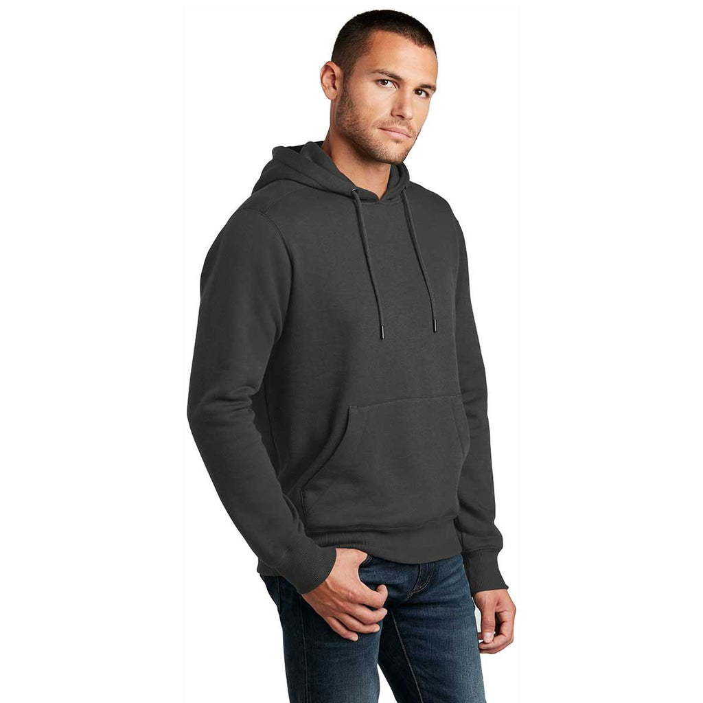 District Men's Charcoal Perfect Weight Fleece Hoodie