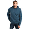 District Men's Heathered Poseidon Blue Perfect Weight Fleece Hoodie