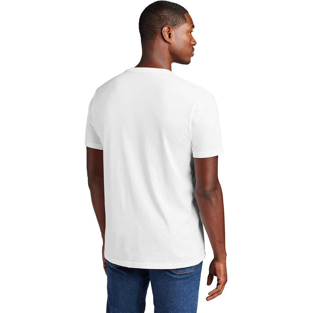 District Men's White Wash Tee