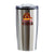 Innovations Silver Color Splash 20 oz Stainless Steel Economy Tumbler