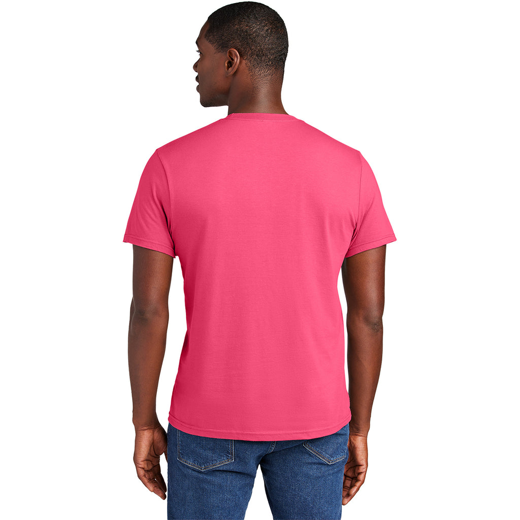 District Men's Neon Pink Very Important Tee