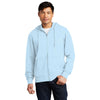 District Men's Ice Blue V.I.T. Fleece Full-Zip Hoodie