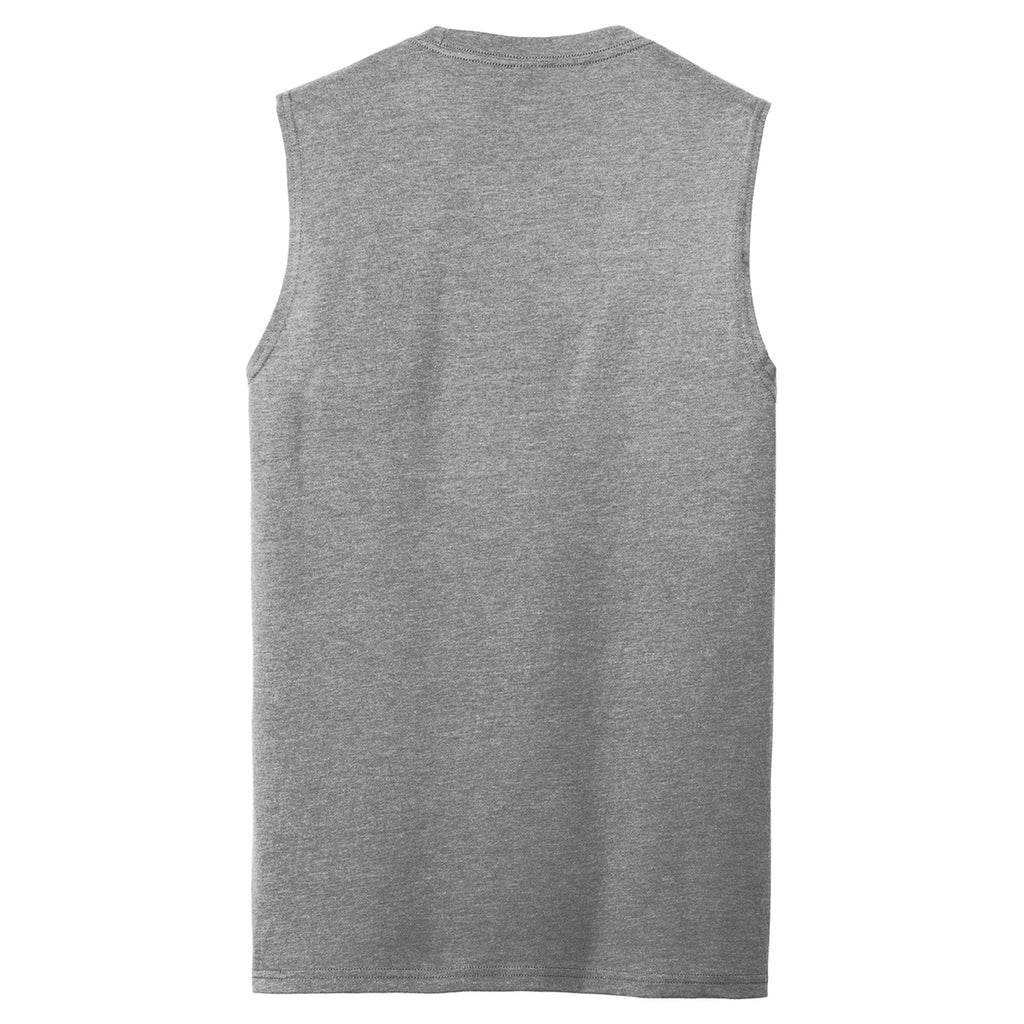 District Men's Grey Frost V.I.T. Muscle Tank