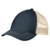 District New Navy/Stone Super Soft Mesh Back Cap