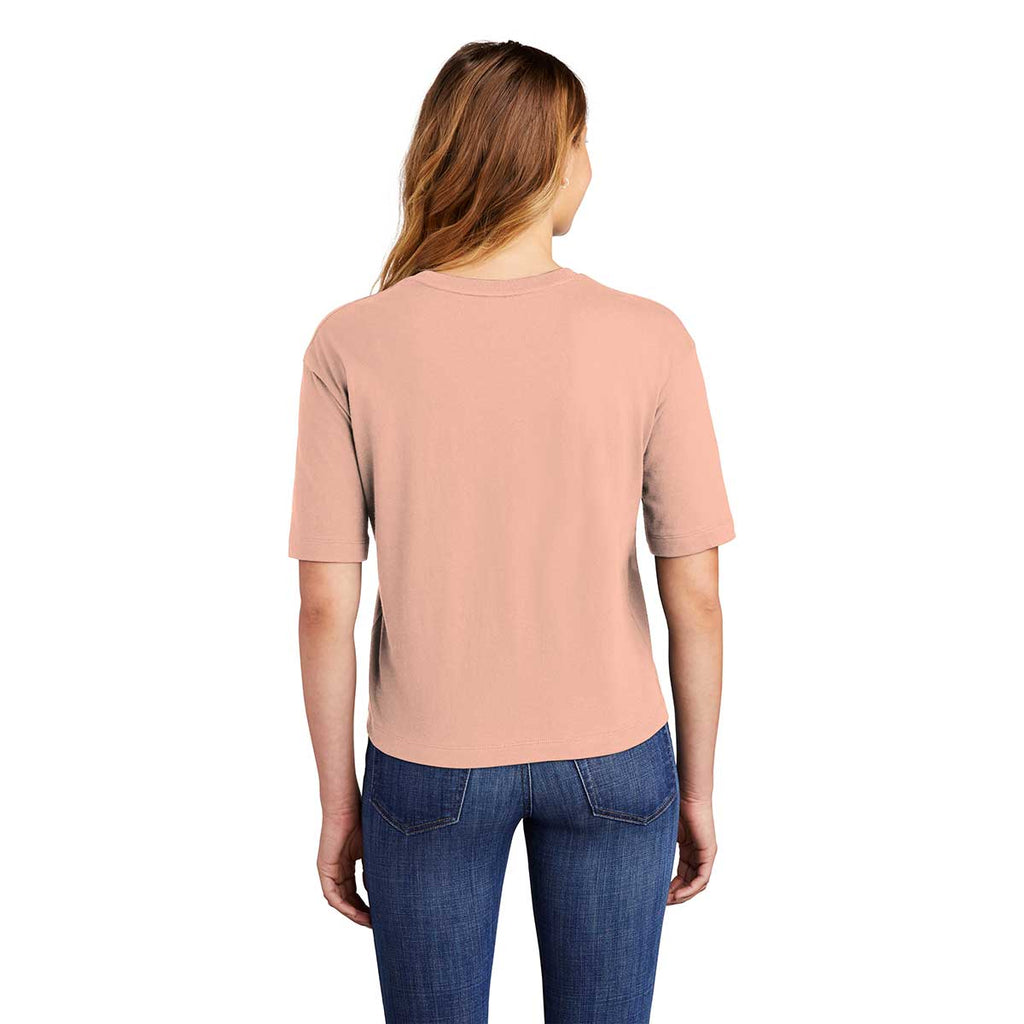 District Women's Dusty Peach V.I.T. Boxy Tee