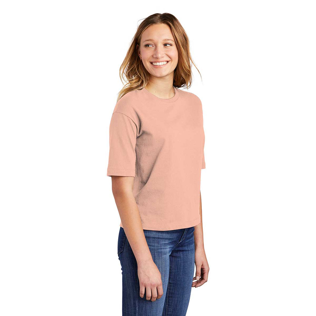 District Women's Dusty Peach V.I.T. Boxy Tee