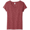 District Women's Cardinal Medal V-Neck Tee