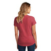 District Women's Heathered Red Flex Scoop Neck Tee