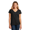 District Women's Black Re-Tee V-Neck