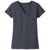 District Women's Heathered Navy Re-Tee V-Neck