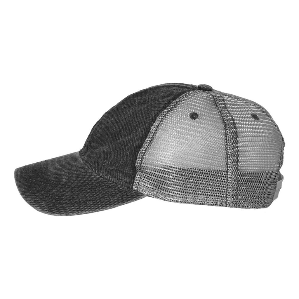 Legacy Black/Grey Dashboard Trucker Cap