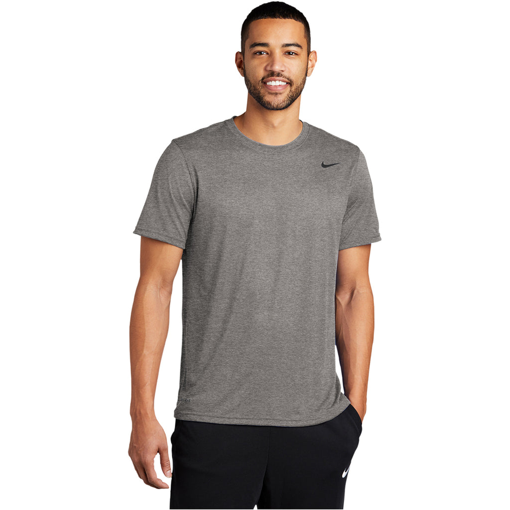 Nike Men's Carbon Heather Team rLegend Tee