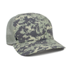 Zusa 3 Day Digitized Camo Print/Military Green Open Road Trucker Cap