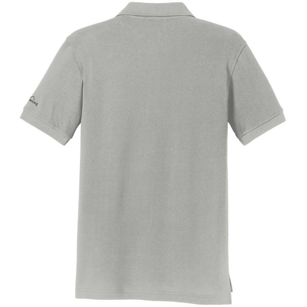 Eddie Bauer Men's Chrome Cotton Pique Polo