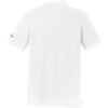 Eddie Bauer Men's White Cotton Pique Polo