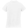 Eddie Bauer Women's White Cotton Pique Polo