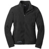 Eddie Bauer Women's Black Full-Zip Fleece Jacket