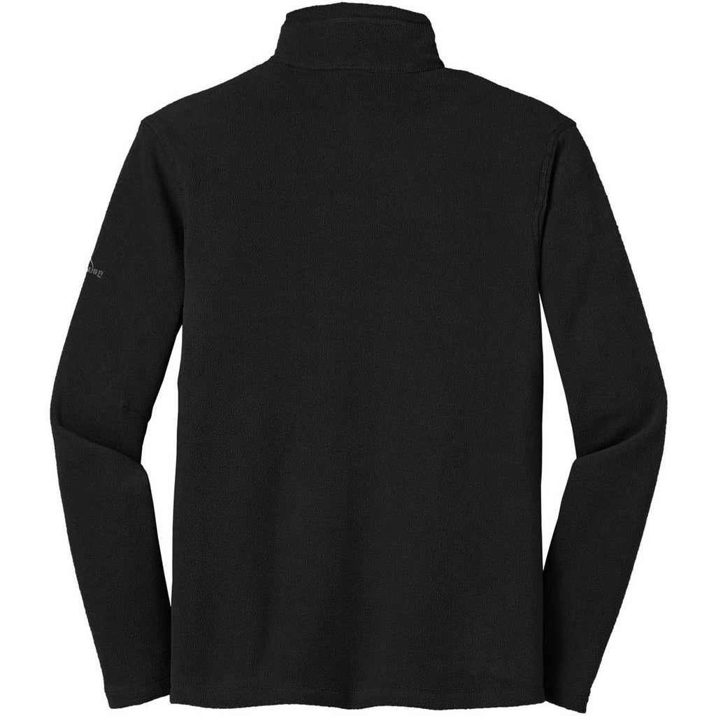 Eddie Bauer Men's Black Full-Zip Microfleece Jacket