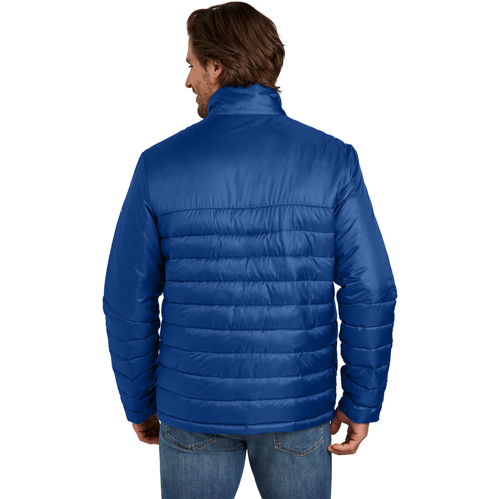 Eddie Bauer Men's Cobalt Blue Quilted Jacket