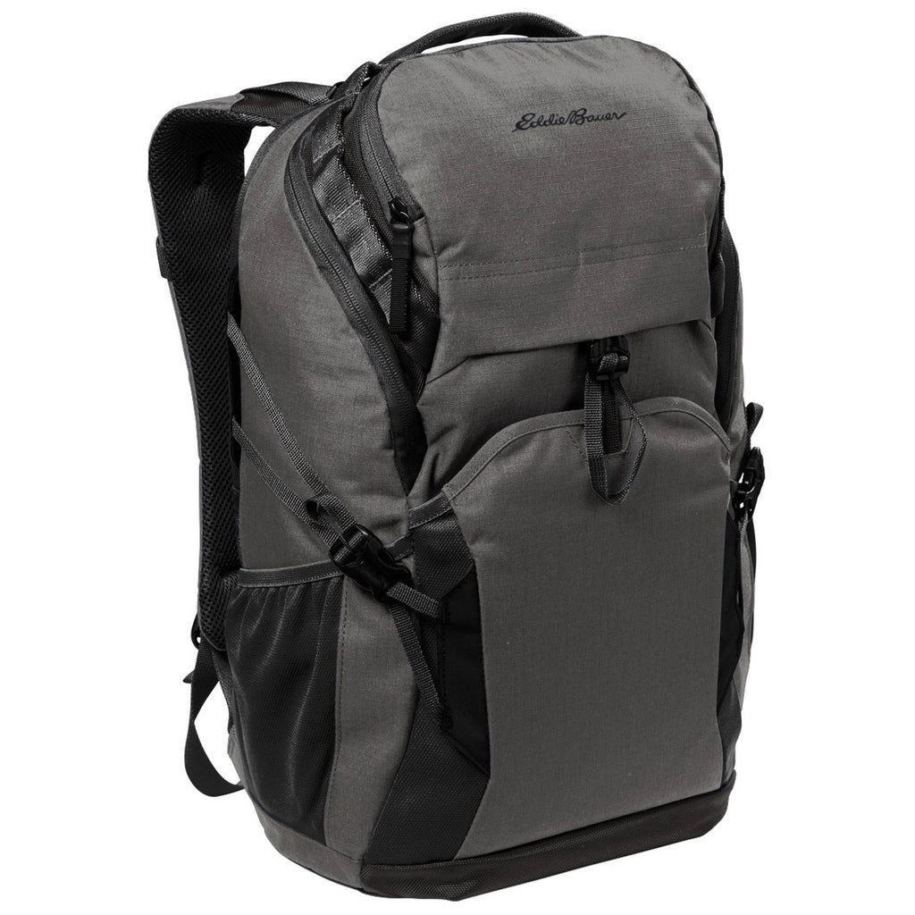 Eddie Bauer Grey Steel Heather/ Black Tour Backpack