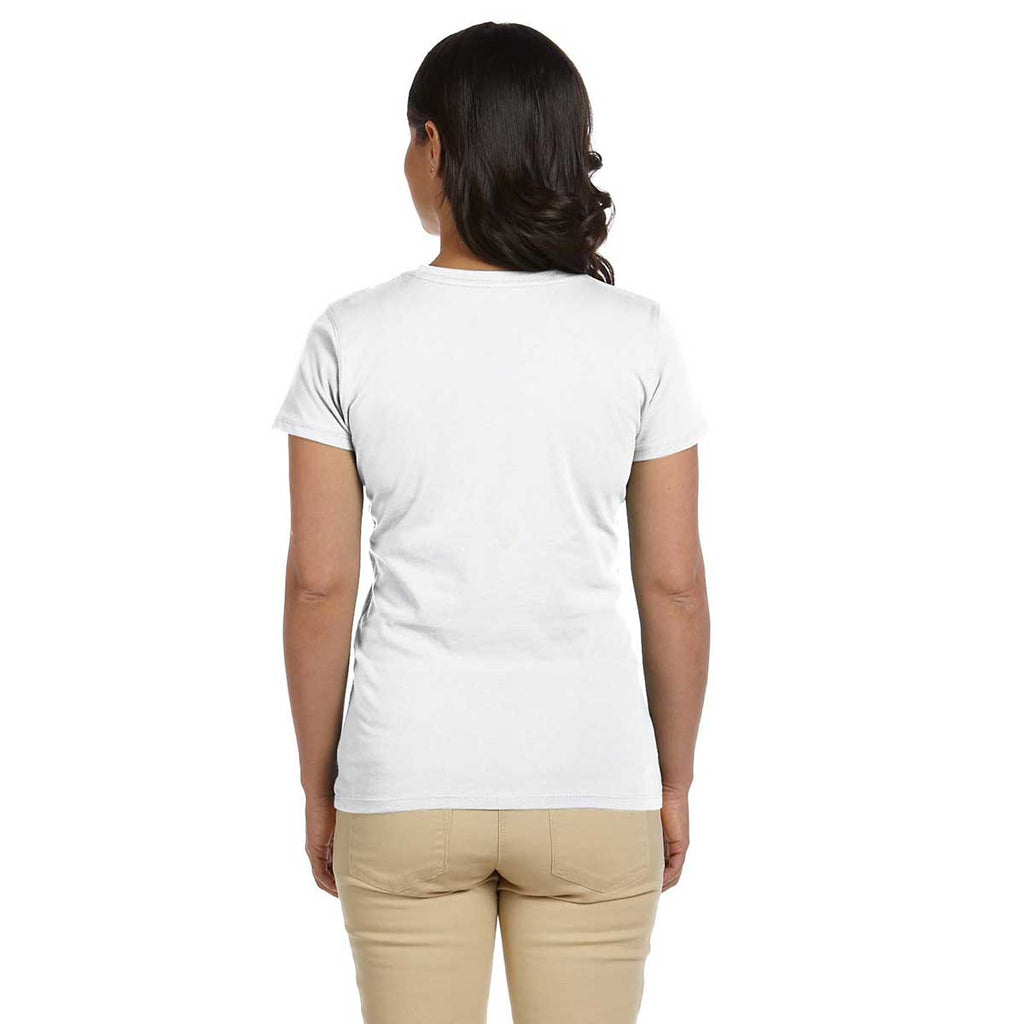 Econscious Women's White Organic Cotton Classic Short-Sleeve T-Shirt