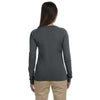 Econscious Women's Charcoal Organic Cotton Classic Long-Sleeve T-Shirt