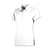 BAW Women's White Eco Cool Tek Short Sleeve Polo