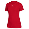 adidas Women's Power Red Creator Short Sleeve Tee