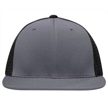 Pacific Headwear Graphite/Black/Graphite Premium M2 Performance Trucker FlexFit Cap