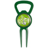 Gold Bond Inc Green Bottle Opener Tool With Ball Marker