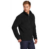 Port Authority Men's Black Cozy 1/4 Zip Fleece