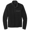 Port Authority Men's Deep Black Camp Fleece Snap Pullover