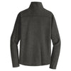 Port Authority Men's Black Charcoal Heather Microfleece 1/2-Zip Pullover