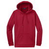 Sport-Tek Men's Deep Red Sport-Wick Fleece Hooded Pullover