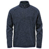 Stormtech Men's Navy Heather Avalante 1/4 Zip Pullover