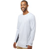 Oakley Men's White Team Issue Hydrolix Long Sleeve T-Shirt