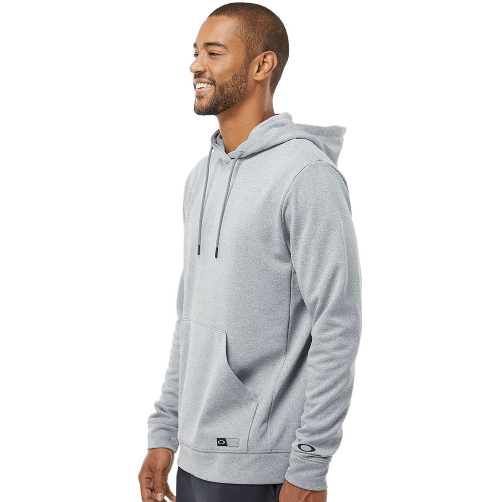 Oakley Men's New Granite Heather Team Issue Hydrolix Hooded Sweatshirt