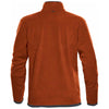 Stormtech Men's Burnt Orange/Graphite Shasta Tech Fleece Quarter Zip