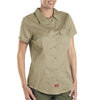 Dickies Women's Khaki 5.25 Oz. Twill Shirt